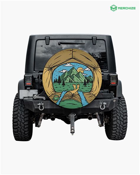 Custom Spare Tire Cover - Print On Demand - Merchize