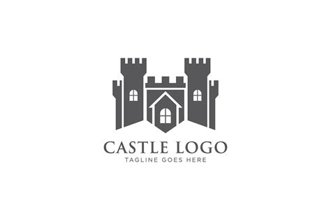 Castle Logo Creative Logo Templates Creative Market