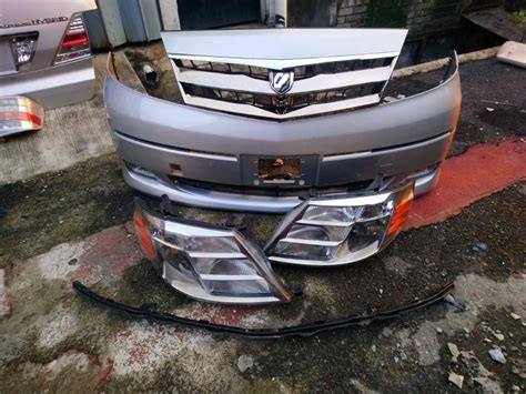 COMPLETE SET BODYKIT HYBRID ATH10 TOYOTA ALPHARD ANH10 MNH10 MNH15