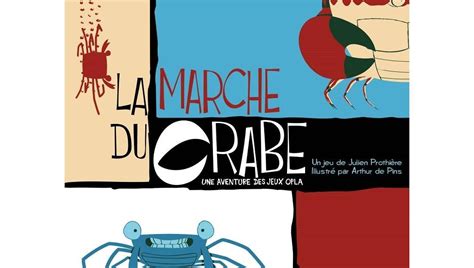 La Marche du Crabe le jeu des amoureux Elise de Cartes sur Table à