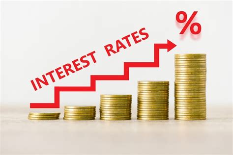 Premium Photo Interest Rate Financial And Mortgage Rates Concept