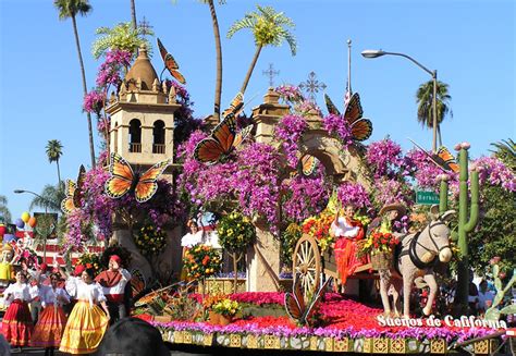 Rose bowl parade - inside a parade