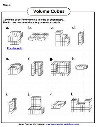 Irregular Volume Shapes Worksheet Education Irregular Volume