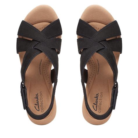 Sandalen Clarks Rose Erin 26171307 Schwarz Eschuhe De