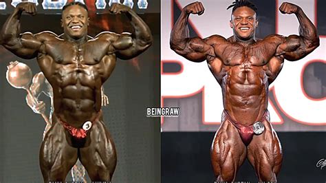 Tonio Burton Olympia Vs New York Pro Physique Comparison Olympia Youtube