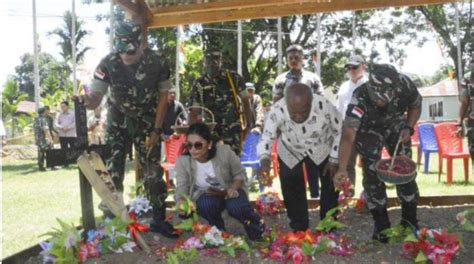 Jelang Sumpah Pemuda Danrem Pwy Bersama Pemuda Paguyuban Ziarah Ke