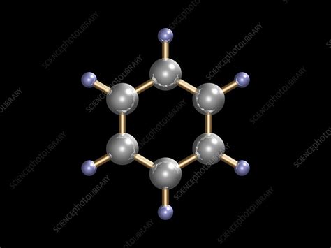 Benzene Molecule Stock Image A7050071 Science Photo Library