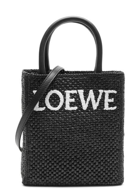 Standard A5 Woven Raffia Tote Aeu Luxury