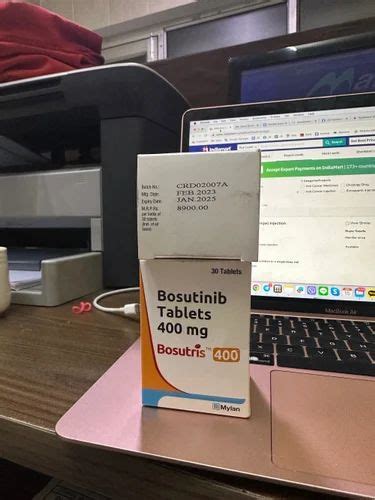 Mylan Bosutris Bosutinib 400 Mg 30 Tablets At Rs 6000 Box In Delhi Id 25174944148