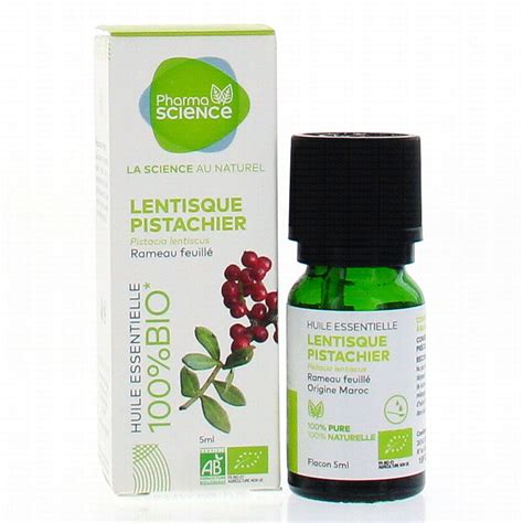 Pharmascience Huile Essentielle De Lentisque Pistachier Bio Flacon Ml