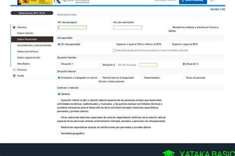 Calculadora De Irpf Calcular Retenciones Irpf