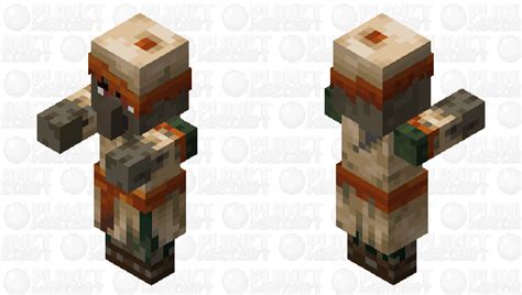 Desert zombie villager Minecraft Mob Skin