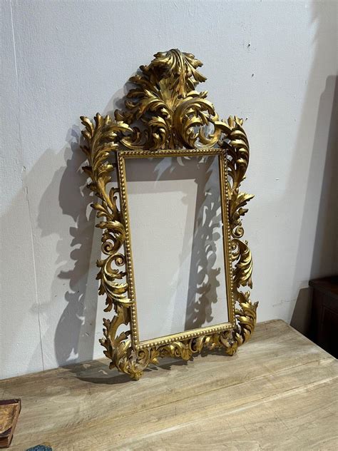 Italian Giltwood Florentine Frame For Sale At 1stDibs