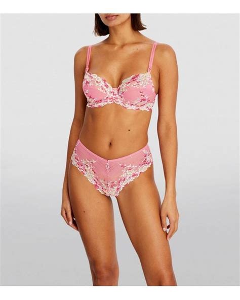 Wacoal Embrace Lace Underwired Bra In Pink Lyst