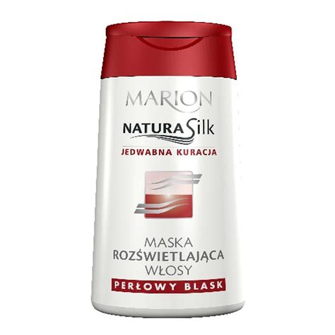 Marion Natura Silk Jedwabna Kuracja Maska Roz Wietlaj Ca W Osy