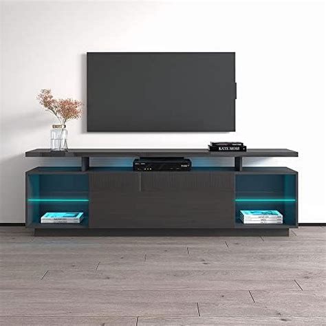 Tjbolife Meble Atlantis Tv Stand For Tvs Up To Modern High Gloss