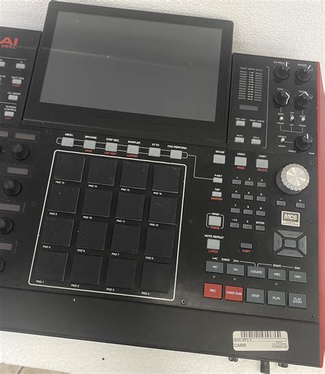 Akai Professional Mpc X Sampler And Sequencer Good The Collateral