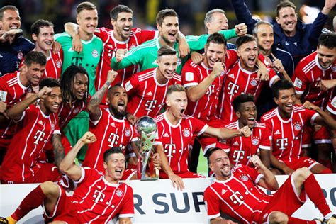 Football Briefs Bayern Win German Super Cup Rediff Sports