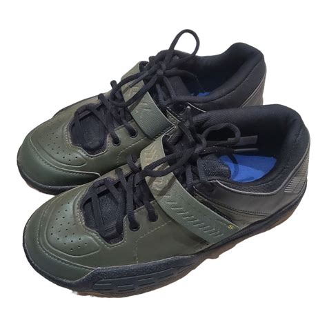 Shimano Shoes Am5 All Mountain Mtb Spd Shoes Olive Size 42 Bike Cycling