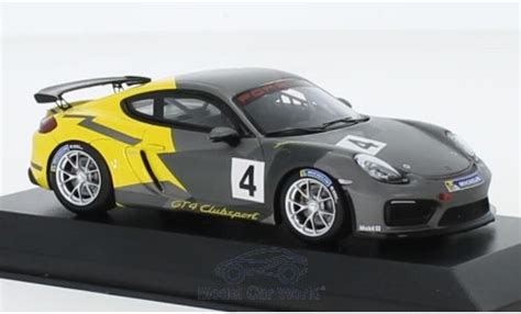 Coche Miniatura Porsche Cayman Gt Clubsport Minichamps No