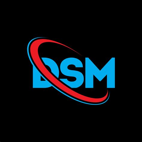 DSM logo. DSM letter. DSM letter logo design. Initials DSM logo linked ...