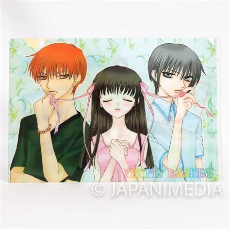 Fruits Basket Mini Clear File Folder Tohru Kyo Japan Manga