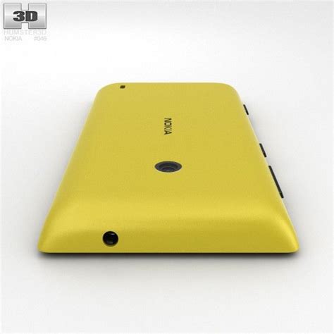 Nokia Lumia Yellow D Model Max Obj Ma Lwo Fbx C D Ds