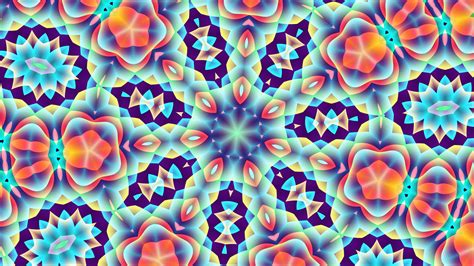 Colorful Kaleidoscope Shapes Hd Abstract Wallpapers Hd Wallpapers