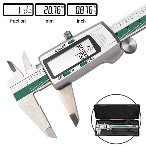 A O Inoxid Vel Digital Vernier Caliper Alta Precis O Mm Fra O Mm