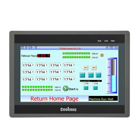 Plc Z Hmi Zintegrowany Kontroler Programowalny Sterownik Logiczny Z 10