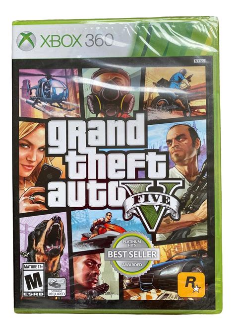 Gta 5 Xbox 360 Físico Nuevo Original Envío Gratis