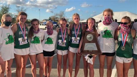 Southlake Carroll Runner Up Team 6a Girls Uil State Cross Country