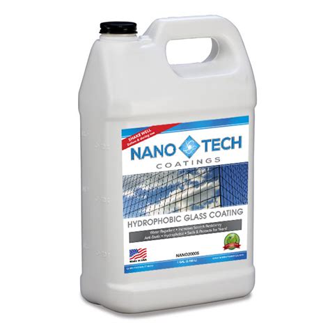 NanoTech Coatings Hydrophobic Glass Coating