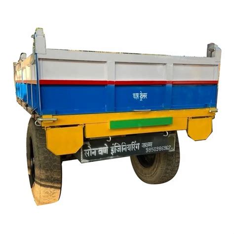 Mild Steel Hydraulic Tractor Trolley For Agriculture At Rs 165000 In Pune