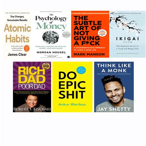 Best Books To Read For Self Help (Books Combo of 7) - Buy Best Books To ...