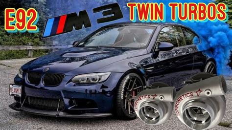 Bmw E92 M3 Twin Turbo Youtube