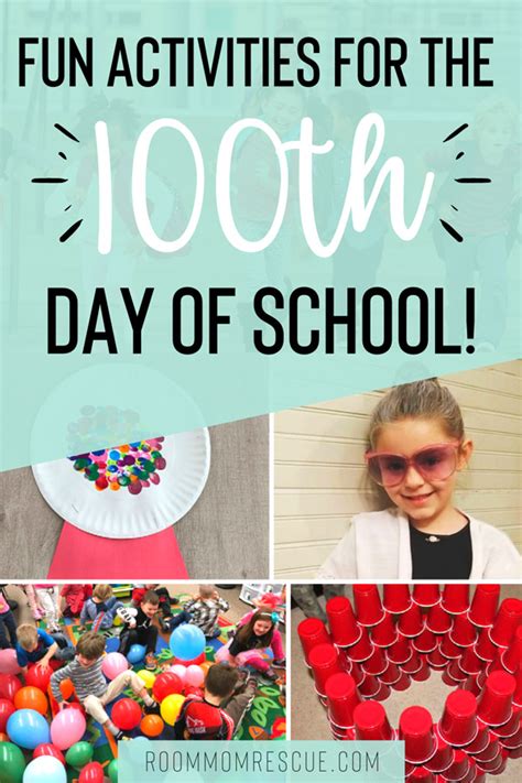 20 Fun Activities To Celebrate 100 Days Of School Room Mom Rescue