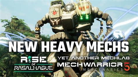 Shiny New Heavy Mechs Mechwarrior Mercenaries Modded Yaml Rise