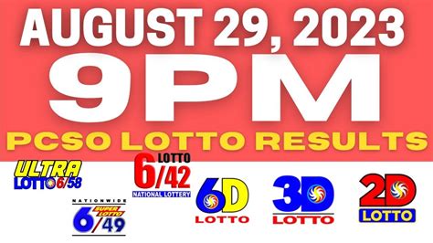 LIVE GCASH Giveaway 9PM PCSO Lotto Results Today August 29 9PM