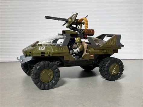 Custom Made Mega Construx Halo Warthog Coupe