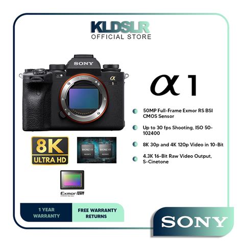 (Ready Stock) Sony Alpha 1 / A1 / A 1 Mirrorless Digital Camera (Body ...