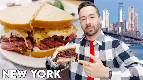 Eating The Best Pastrami Sandwiches In New York City Katzs Deli