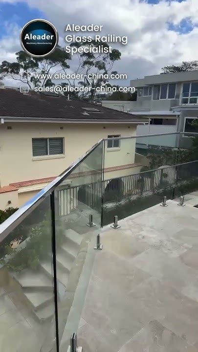 Glass Railing System Aleader Youtube