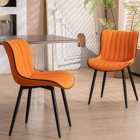 Amazon Younuoke Dining Chairs Set Of Upholstered Mid Century