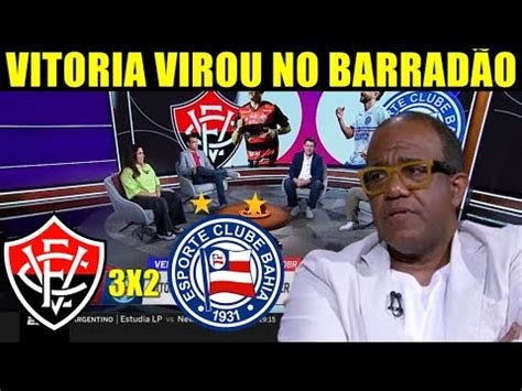 Vitoria X Bahia Gols De Osvaldo Rubro Negro Vence No Barrad O