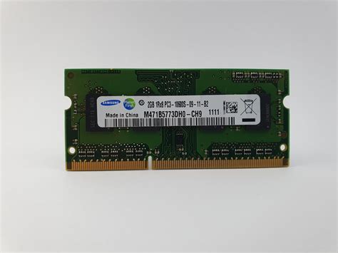 Оперативная память для ноутбука SODIMM Samsung DDR3 2Gb 1333MHz PC3 ...