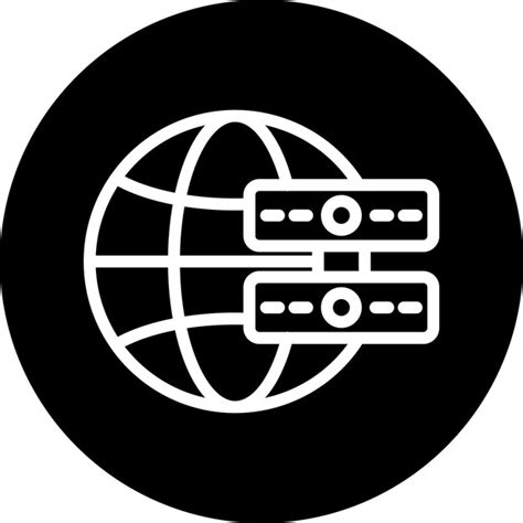 Premium Vector Vector Design Online Server Icon Style