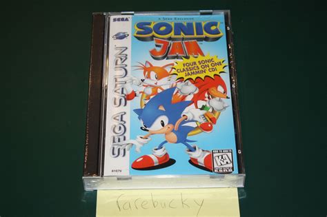 Sonic Jam Sega Saturn New Sealed Longbox Near Mint Rare Us Version