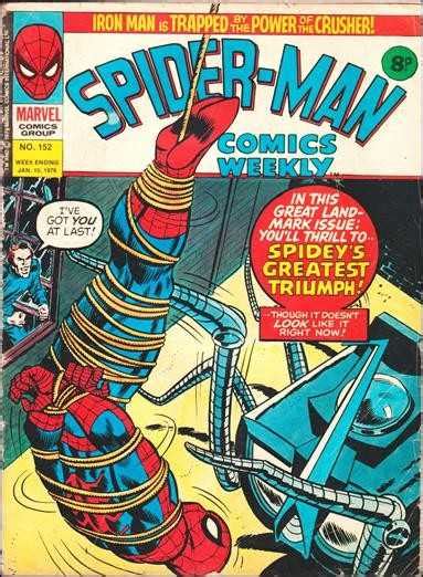 Spider Man Comics Weekly Vol 1 152 Marvel Database Fandom