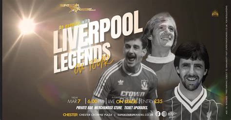 Liverpool Legends Tour | Superstar Speakers